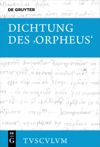 book: Dichtung des ›Orpheus‹