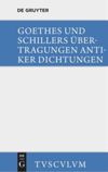 book: Übertragungen antiker Dichtungen