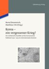 book: Korea - ein vergessener Krieg?